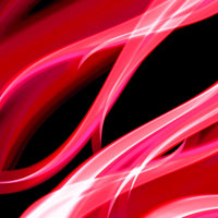 Фотопечать, абстракция: красные волны, линии