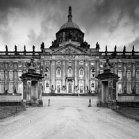 Фотопечать архитектура: дворец в Потсдаме