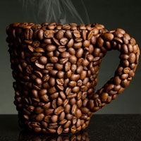 Фотопечать: абстракция, кофейная чашка