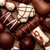 Фотопечать: шоколадные конфеты