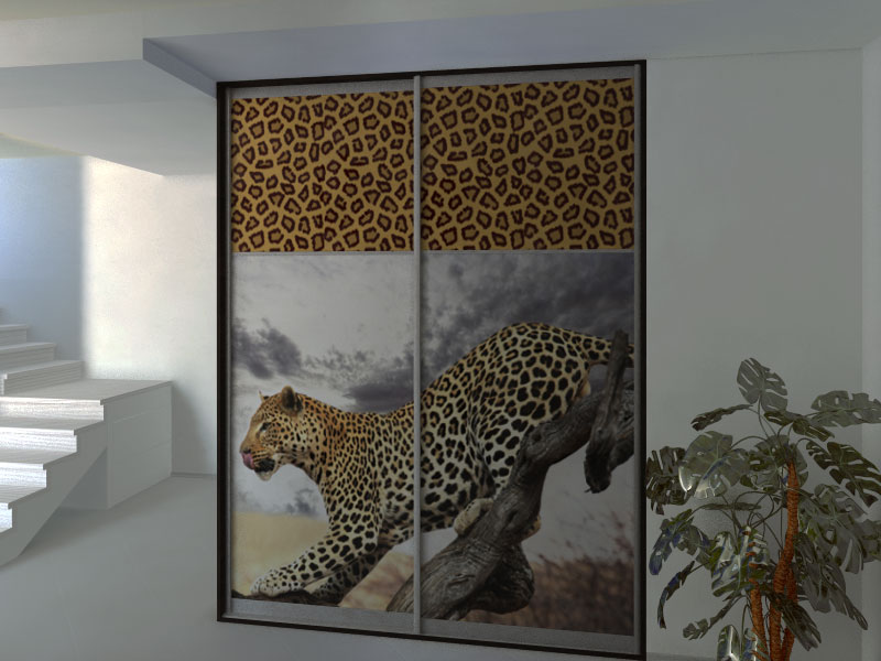 Фотопечать: леопард, текстура с пятнами