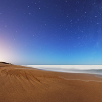 Фотопечать: песок, звезды, океан