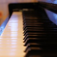 Фотопечать: пианино, клавиши