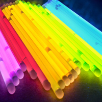 Фотопечать: разноцветные светящиеся трубки